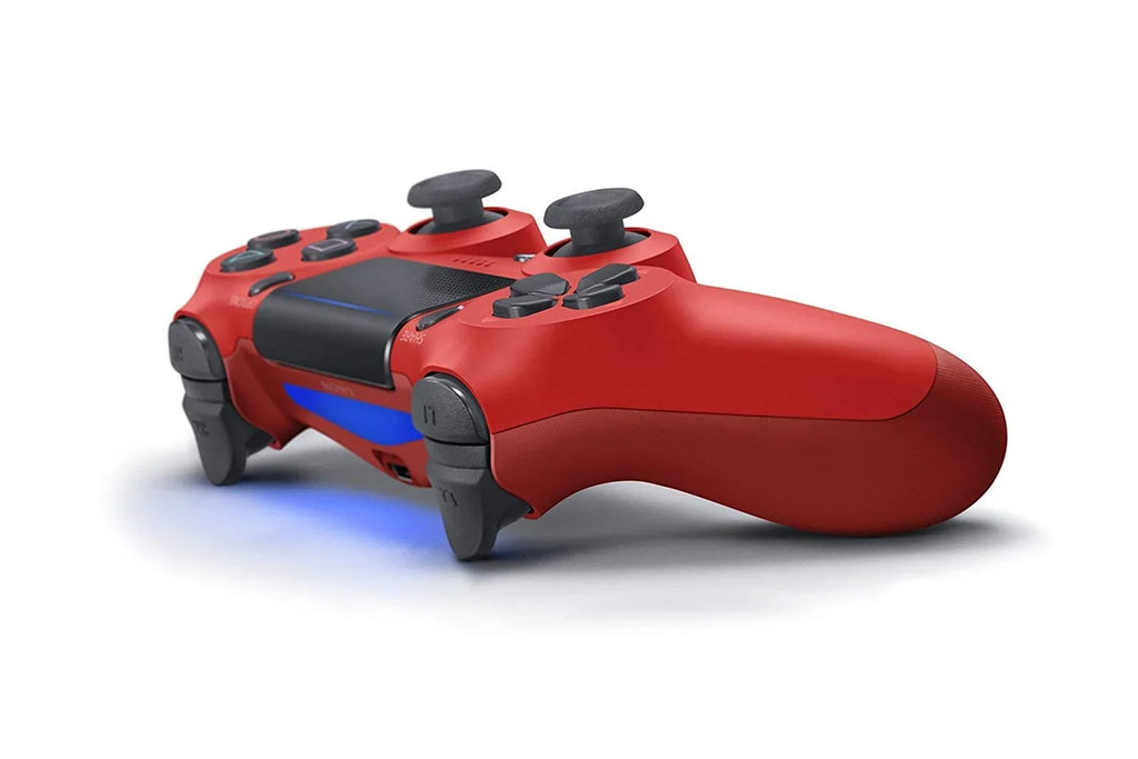 PS4 Sony For Wired Dual Gaming Controller Pre-Owned (Refurbished: Console BOLT Red Shock AXTION Bundle New) Earbuds Like +