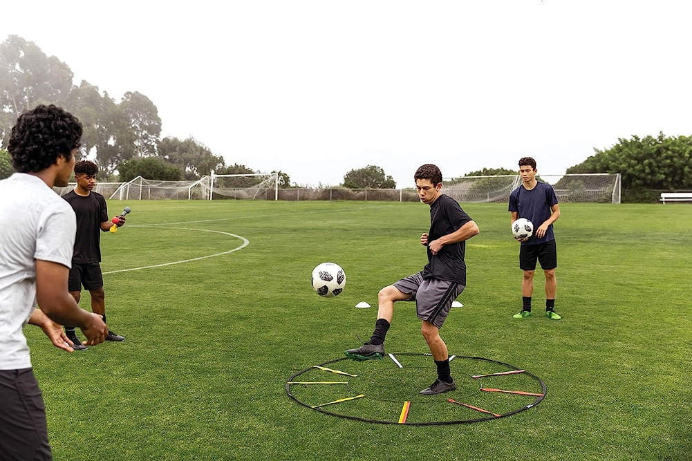Improved Cones and Ladder Agility Reactive Response for Patterns SKLZ 8