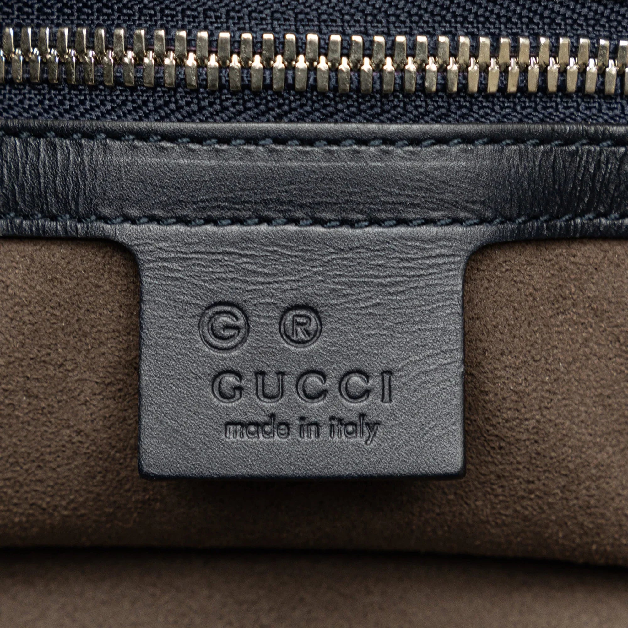 Gucci Soft (Good) Tote Authenticated Satchel Blue GG Convertible Blooms Coated Pre-Owned Unisex Supreme Fabric Canvas