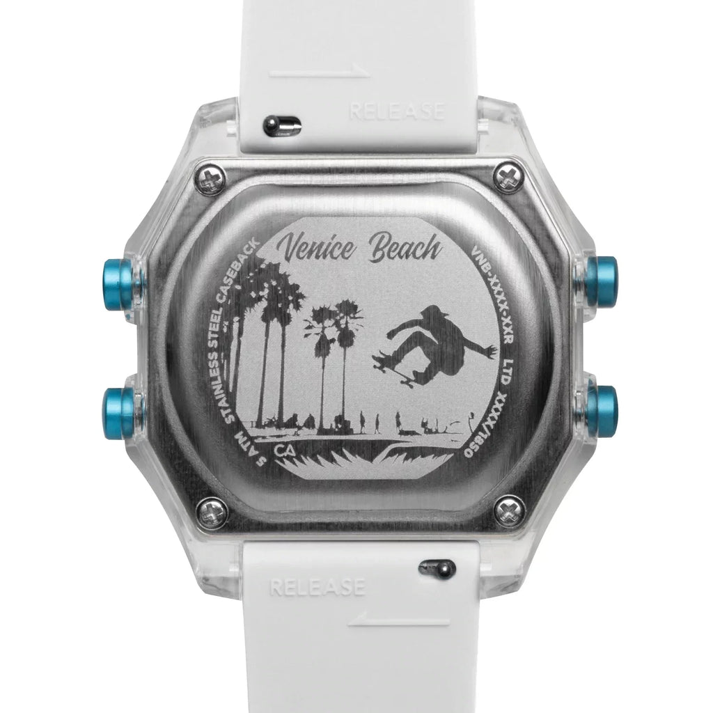 Venice Clear Digital California White Beach Watch Co.