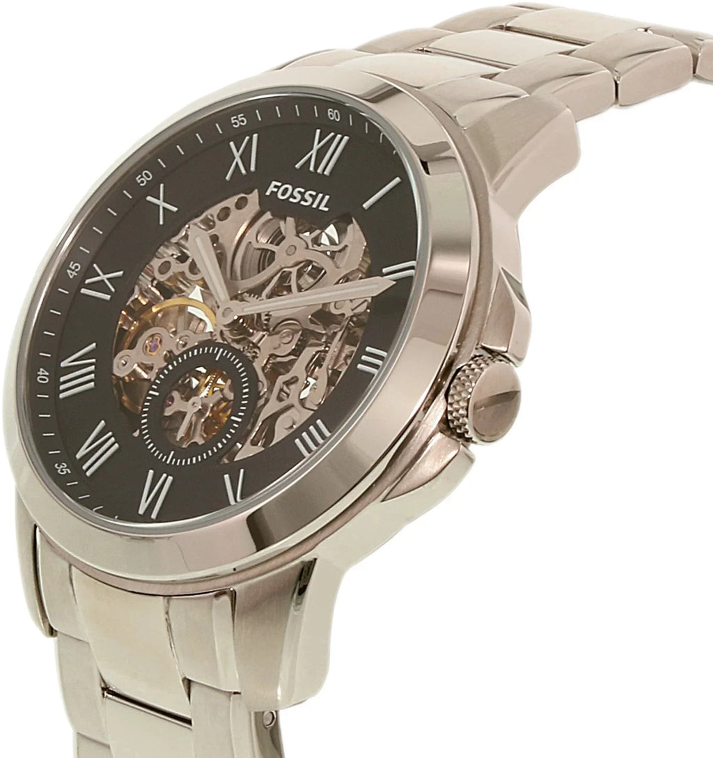 Crystal Fossil Men's ME3055 Watch Automatic Mineral Grant