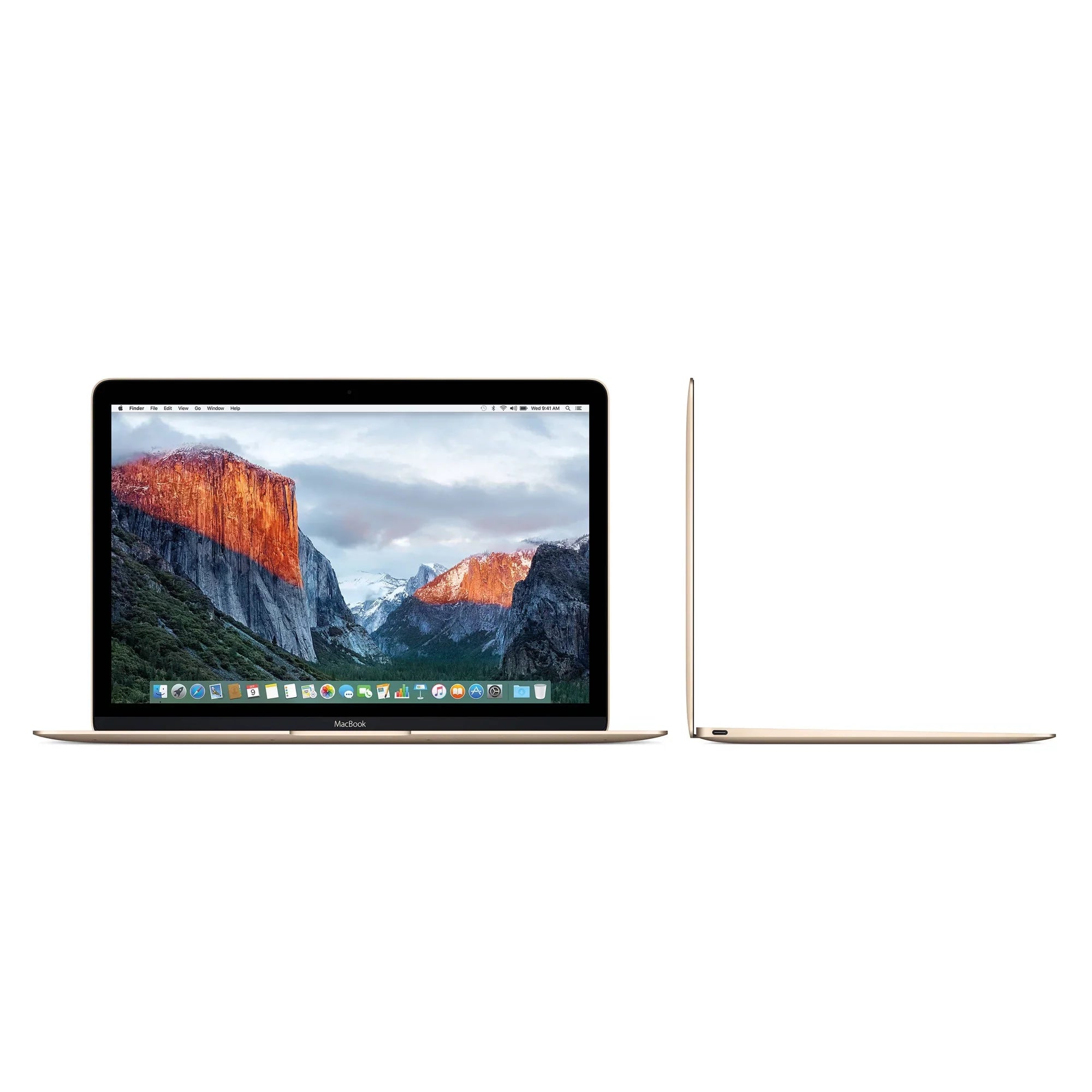 MK4M2LL/A 8GB Macbook Used 1.1GHz 256GB Apple SSD Core (2015) Gold RAM 12" M