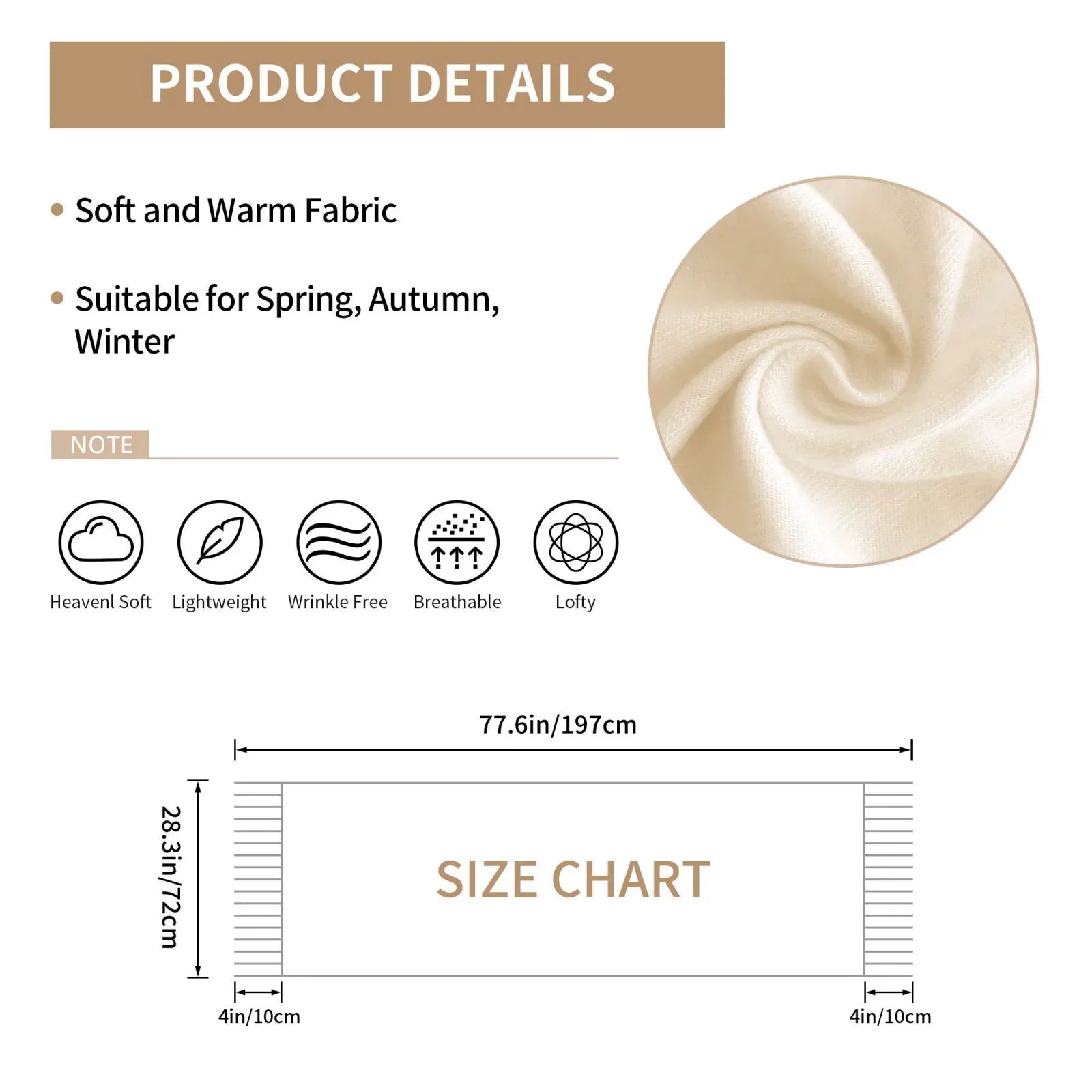 For Elegant Soft Gifts- Winter Large Warm Print Shawl Day5 Scarf Patrick's Bingfone Happy Cashmere Scarves Art St. Feel Women Wrap