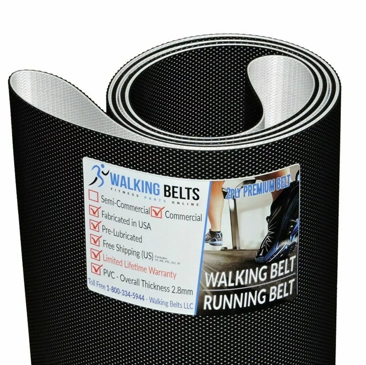 TM504 Walking T3xi-08-G3 2ply Belt Treadmill Serial Matrix