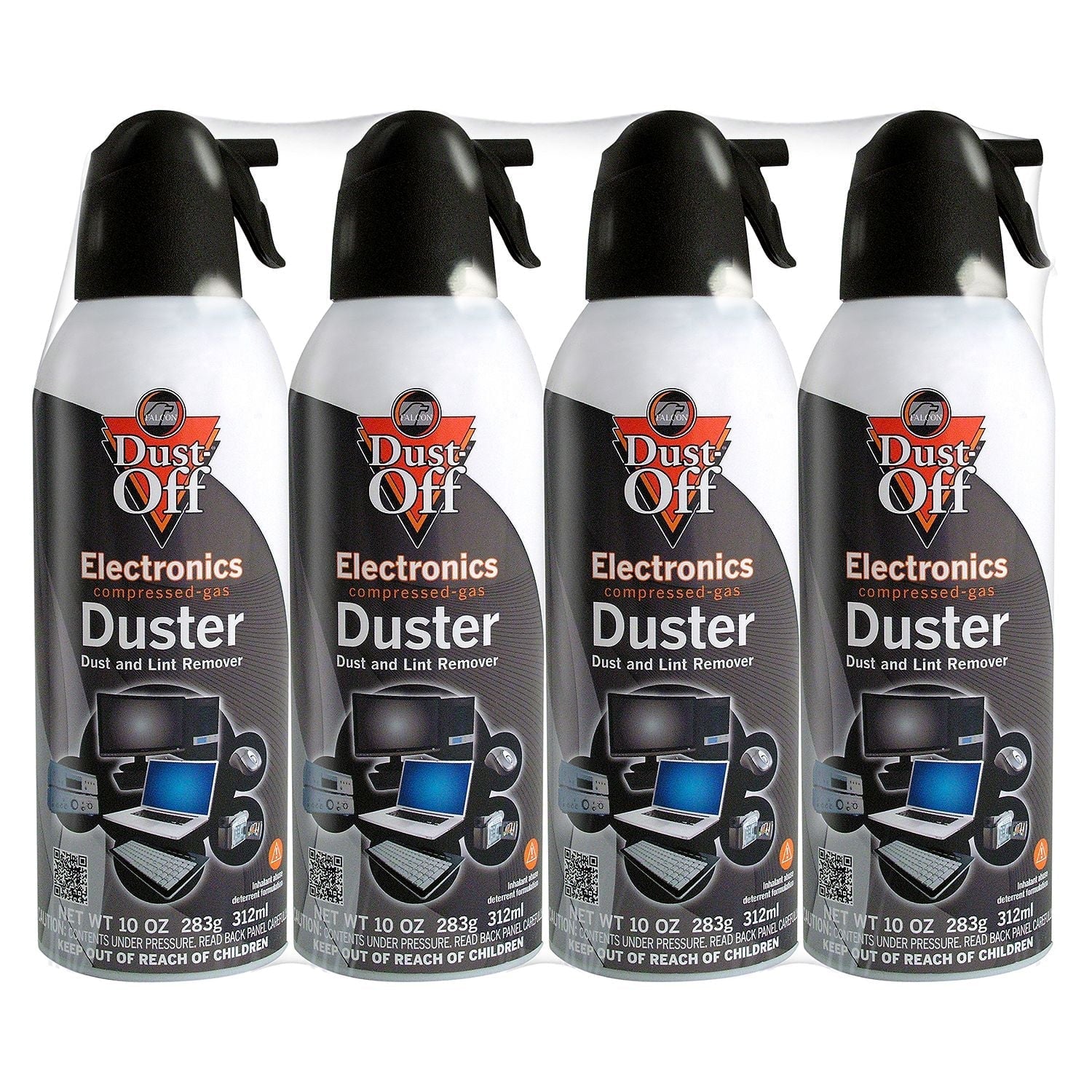 Duster 12 Dust-Off oz., (10 Compressed Pack) Falcon Gas
