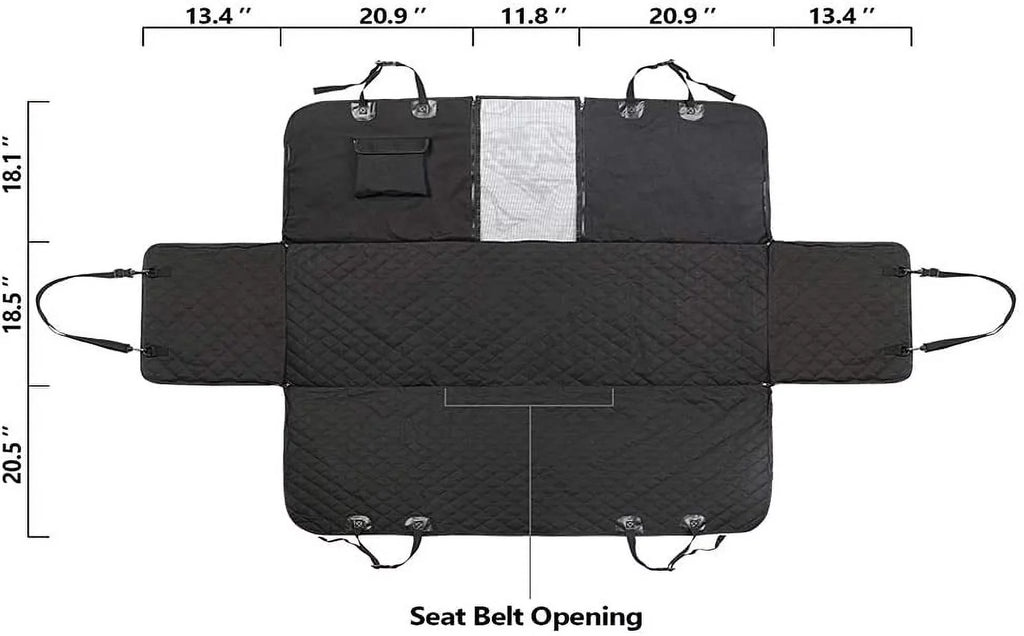 Dog Dog Protection Window, Trucks Dog Hammock Waterproof with Cars Back Mesh Dogs Covers Car SUVs Seat for Cover Seat, Car Scratchproof Cover &