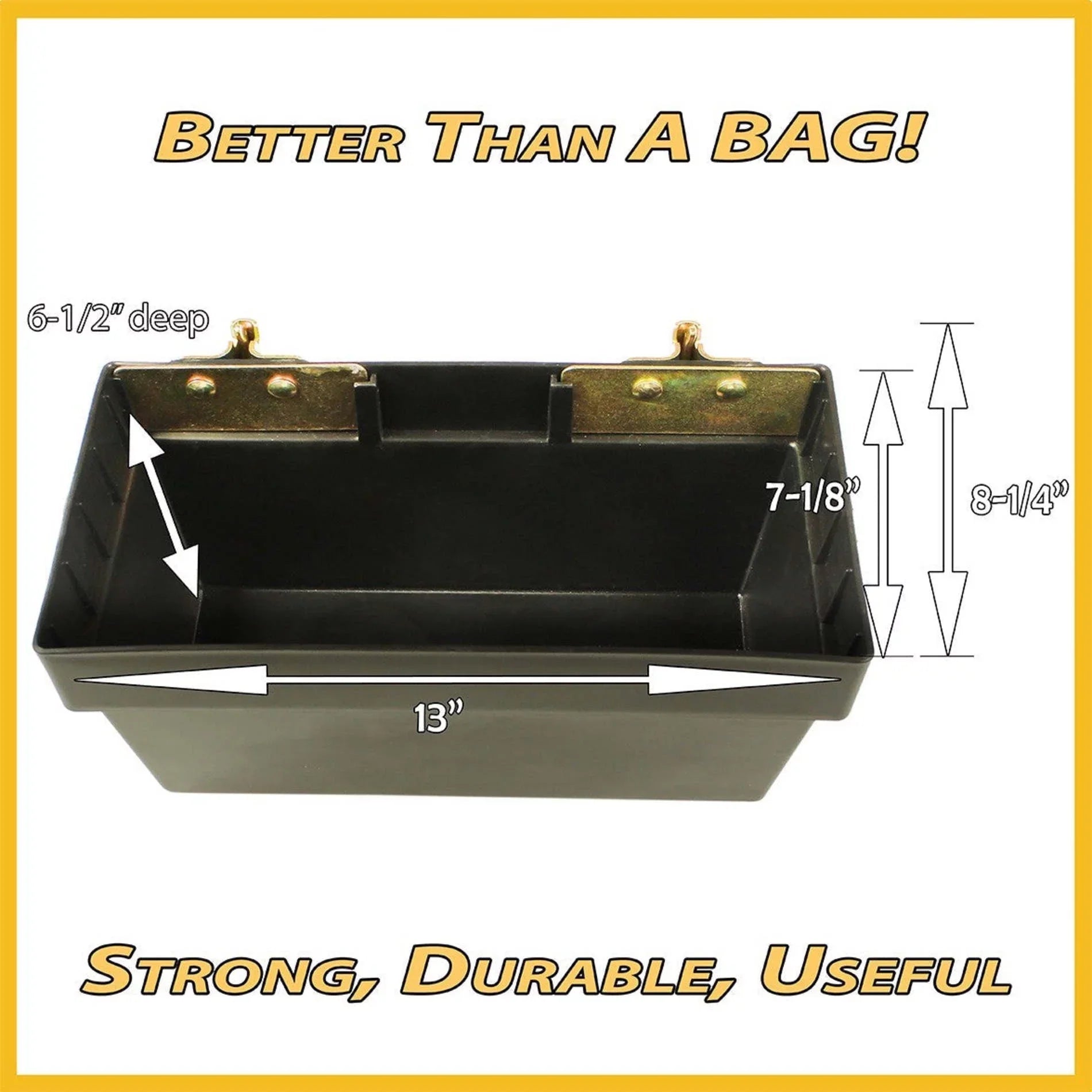 Cargo E-Track Basket 13" Organizing Storage x 7-1/8" x | Pail DC Trailer |