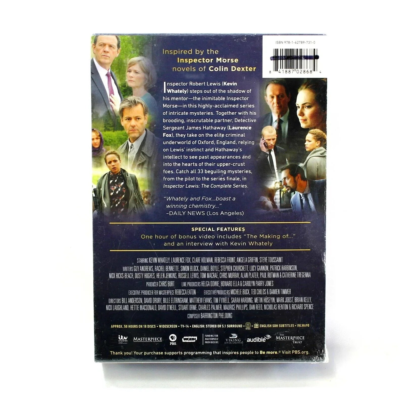 Lewis: 18 Complete Inspector Series. The DVD
