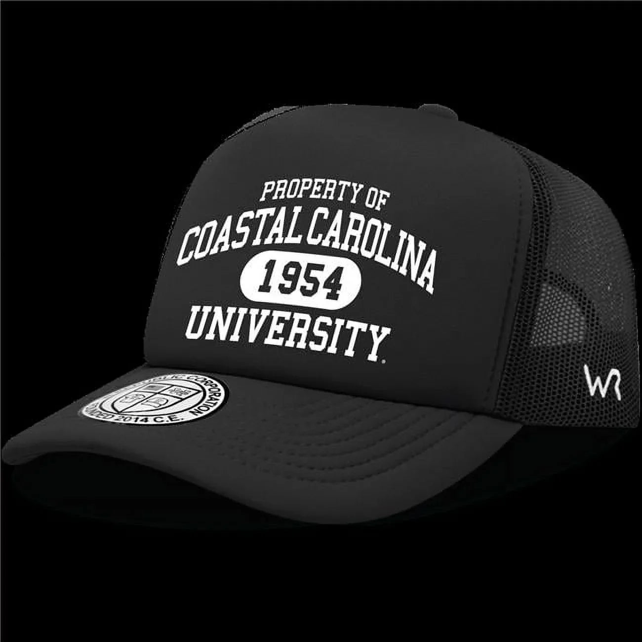 Caps, University College of Chanticleers 1027-116-BLK Coastal Black Republic Carolina Property W