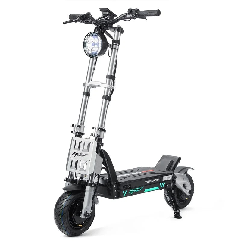 a Motor Mars Dual Teewing Scooter 6000W for Battery Performance Combines Adults 6000W High-Capacity 60V Electric 35AH With
