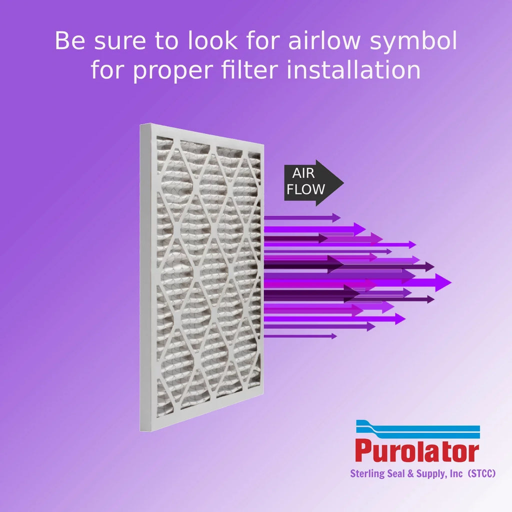 8, Pack) 18x24x1, Purolator Pleated Mechanical DMK80 (6 Filter, Surface Air MERV Extended