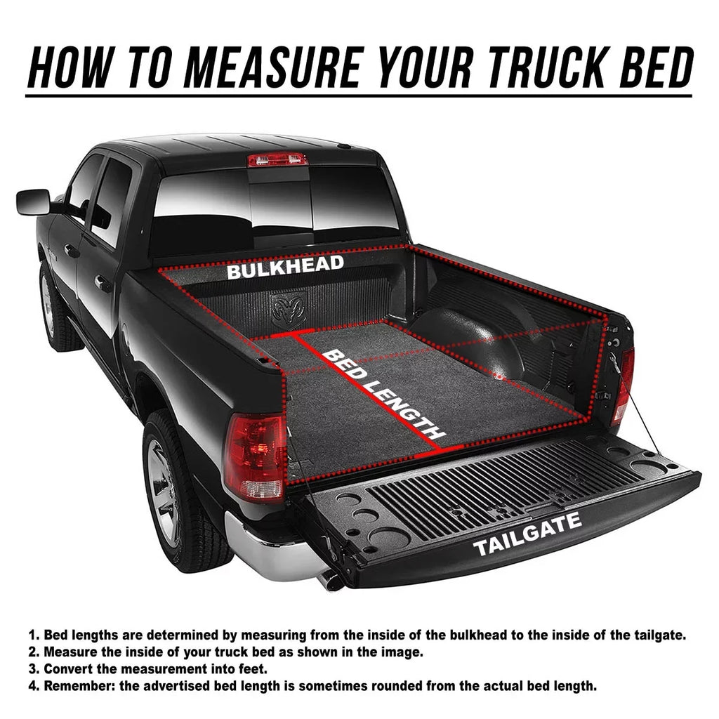Tonneau Colorado Auto up Chevy 04-12 Bed Roll Bed GMC Fits Soft 6Ft Truck Canyon Drive Cover /