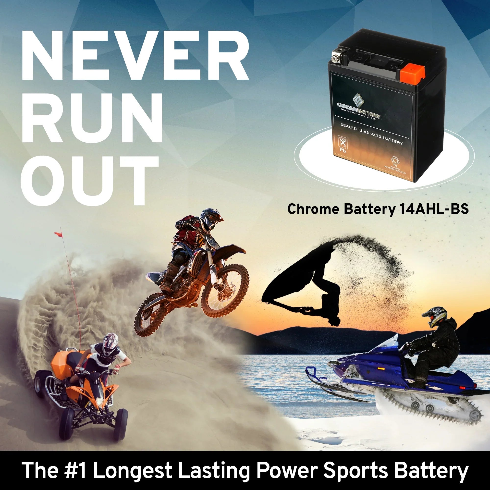 Motorcycle Gsx-r750 CCA) (14AHL-BS Ah, Chrome 210 750cc Battery YTX14AHL-BS Volt,12 Suzuki 12 1988 for Battery
