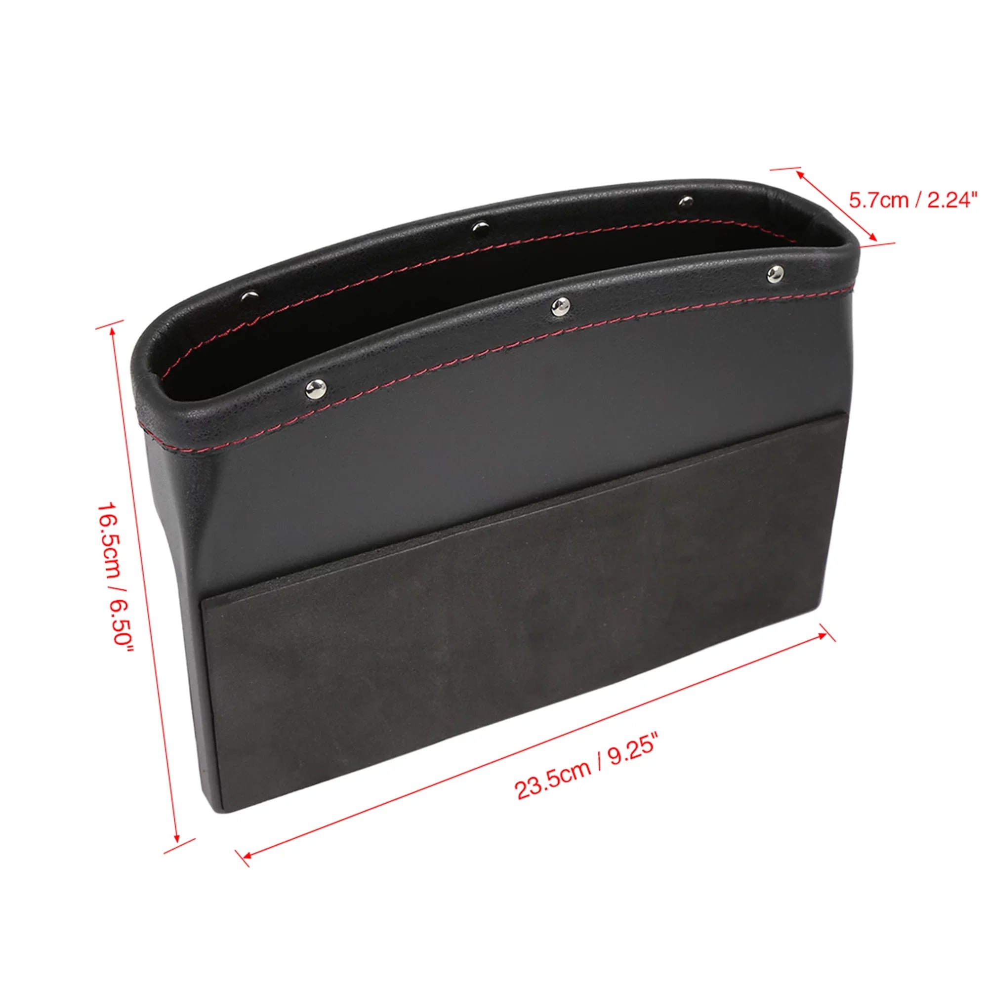 Gap Passenger Car Seat Black Box Storage Side Red Crevice 4pcs Driver
