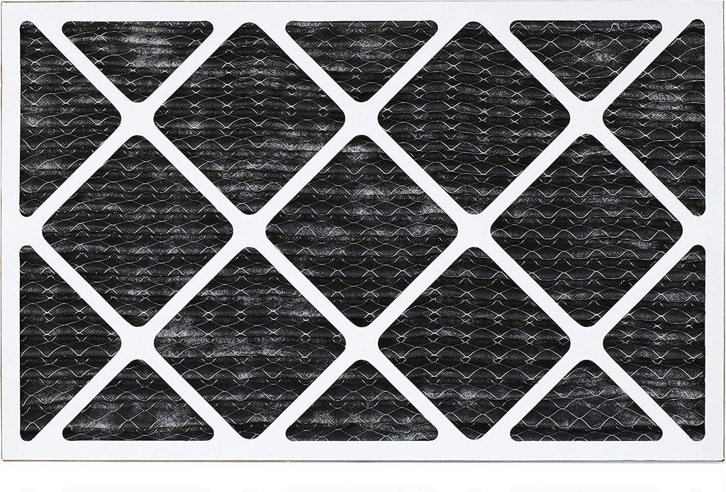 Activated Carbon AC Eliminator 8 HVAC with 17x25x1 Furnace Filters Odor MERV (6-Pack) Pleated Filterbuy Air