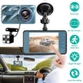 Parking Cam iMounTEK Dash Rear Angle,G-Sensor, and Car Monitor&G-Sensor, Dash 4.5" Camera with 70° Front Super Dual Wide