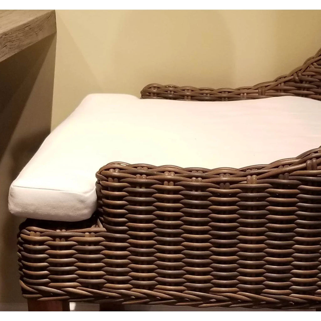 Barstool Padma's Rattan Outdoor -Crocodile Plantation Alfresco