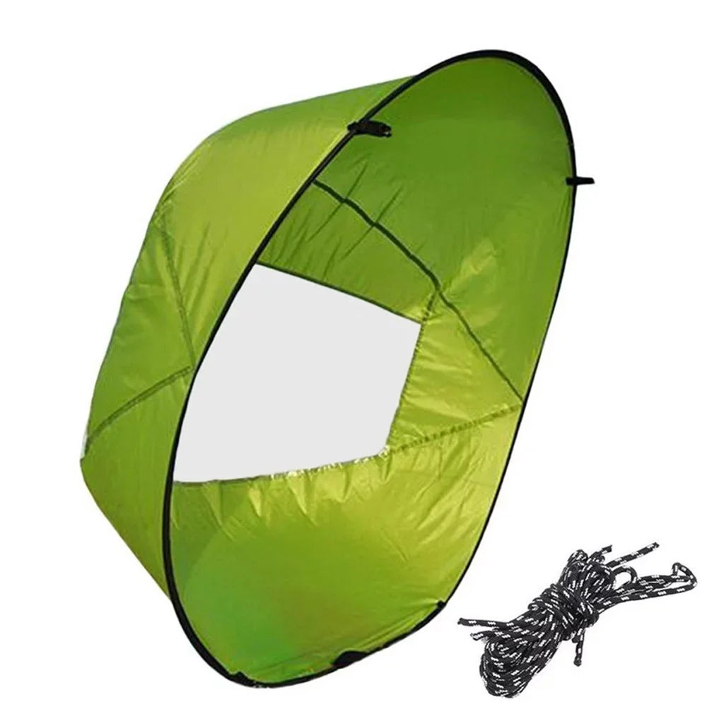 Downwind For Clearance! Life Paddle Foldable Canoe YOHOME Popup Wind Board Kayak