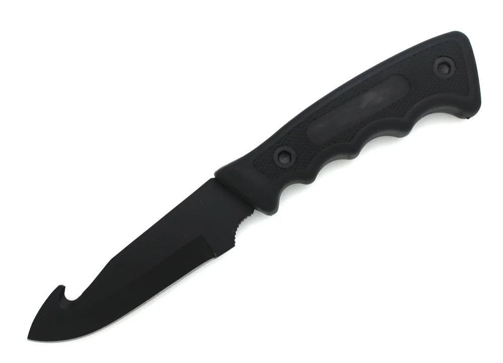 Snake Eye Duty Big Set Hunting Knife 5PC Heavy Black Tactical Game