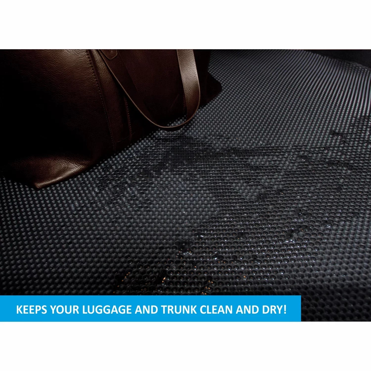 Mat, Cargo Liner CLIM ART Fit Luggage Duty, Heavy Dirtproof Cargo Honeycomb Anti-Slip Liner, All-Climate, Waterproof Custom - Nissan Murano for Trunk 2015-2024 with & FL01115059 - Technology