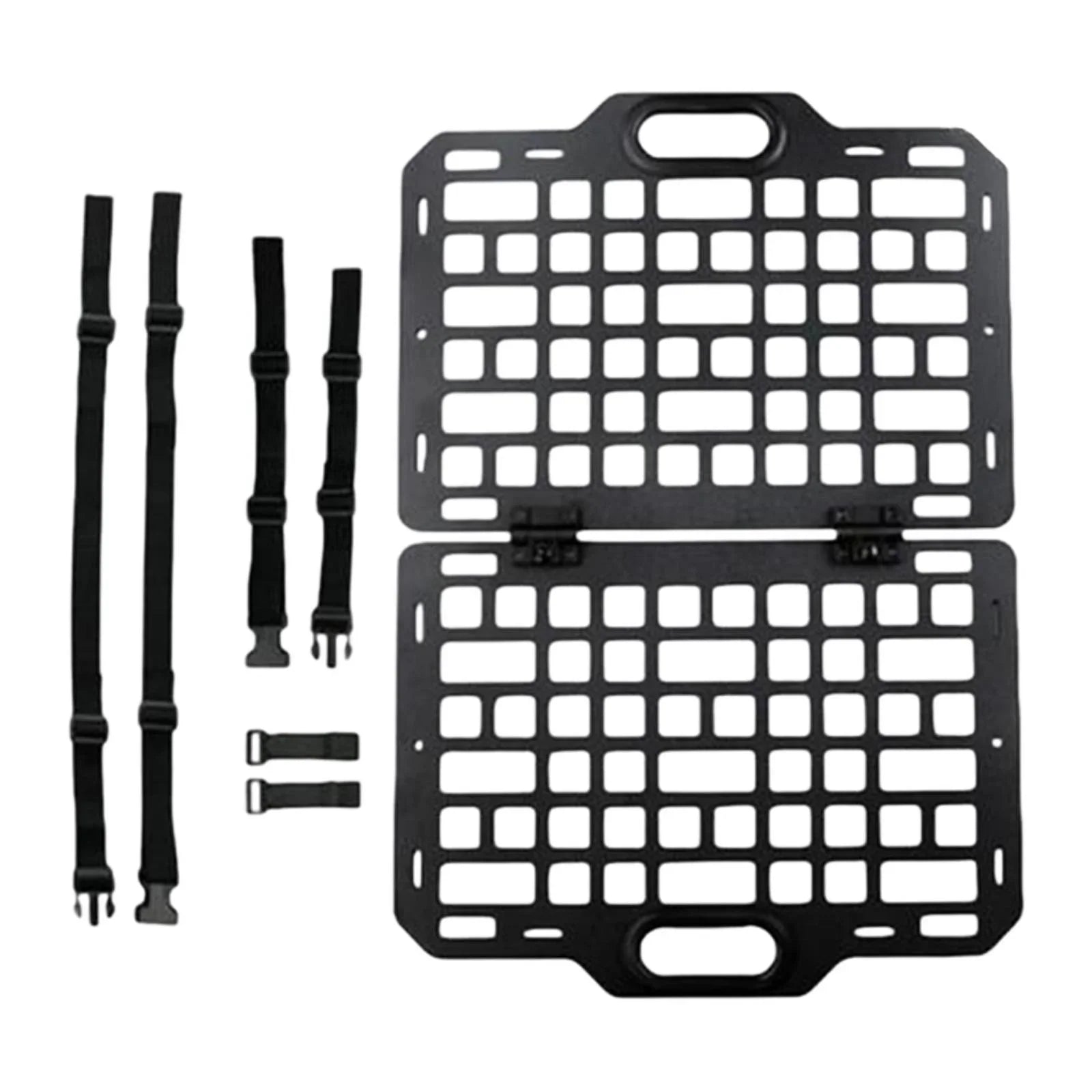 Back Seat Seat Organizer Plate AMLESO Auto Panel Hanging Automotive Auto Parts Molle Storage Truck Car Modular Panel for Seatback