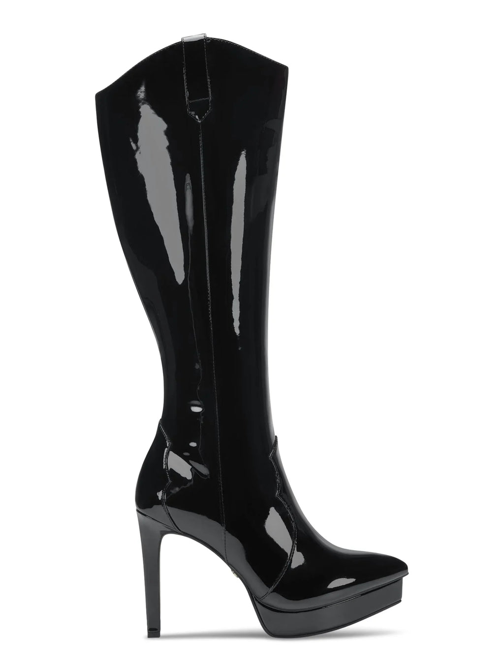THALIA Womens Pointy Platform Trixi Stiletto Dress Comfort Toe M Black Zip-Up SODI Boots 5.5 3/4"