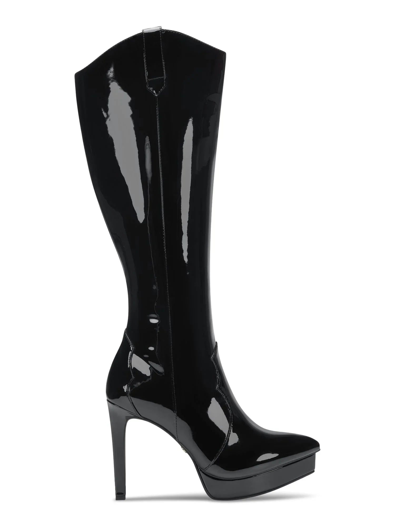 THALIA Womens Pointy Platform Trixi Stiletto Dress Comfort Toe M Black Zip-Up SODI Boots 5.5 3/4"