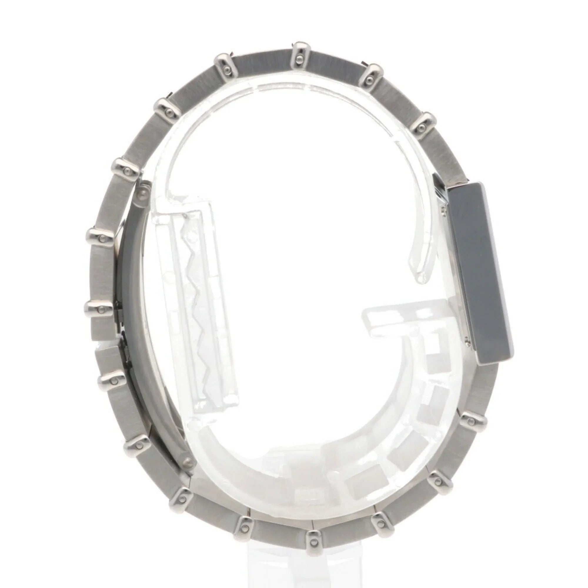 Wakeari CHANEL Pre-Owned Steel Quartz Watch Non-Waterproof (Fair) Stainless Mademoiselle Ladies