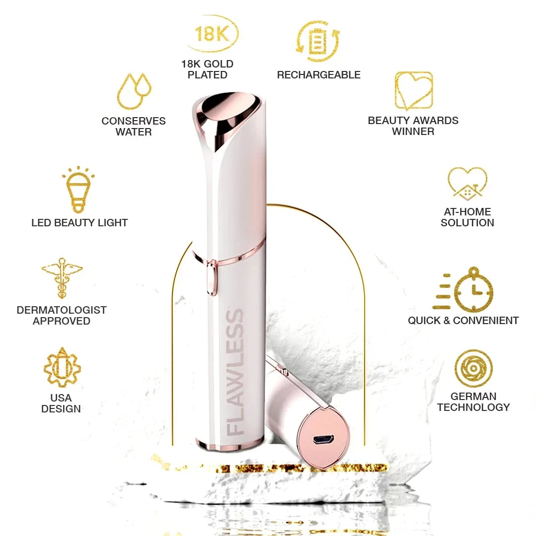 Finishing White Facial Touch Hair Rechargeable Original Flawless Removal