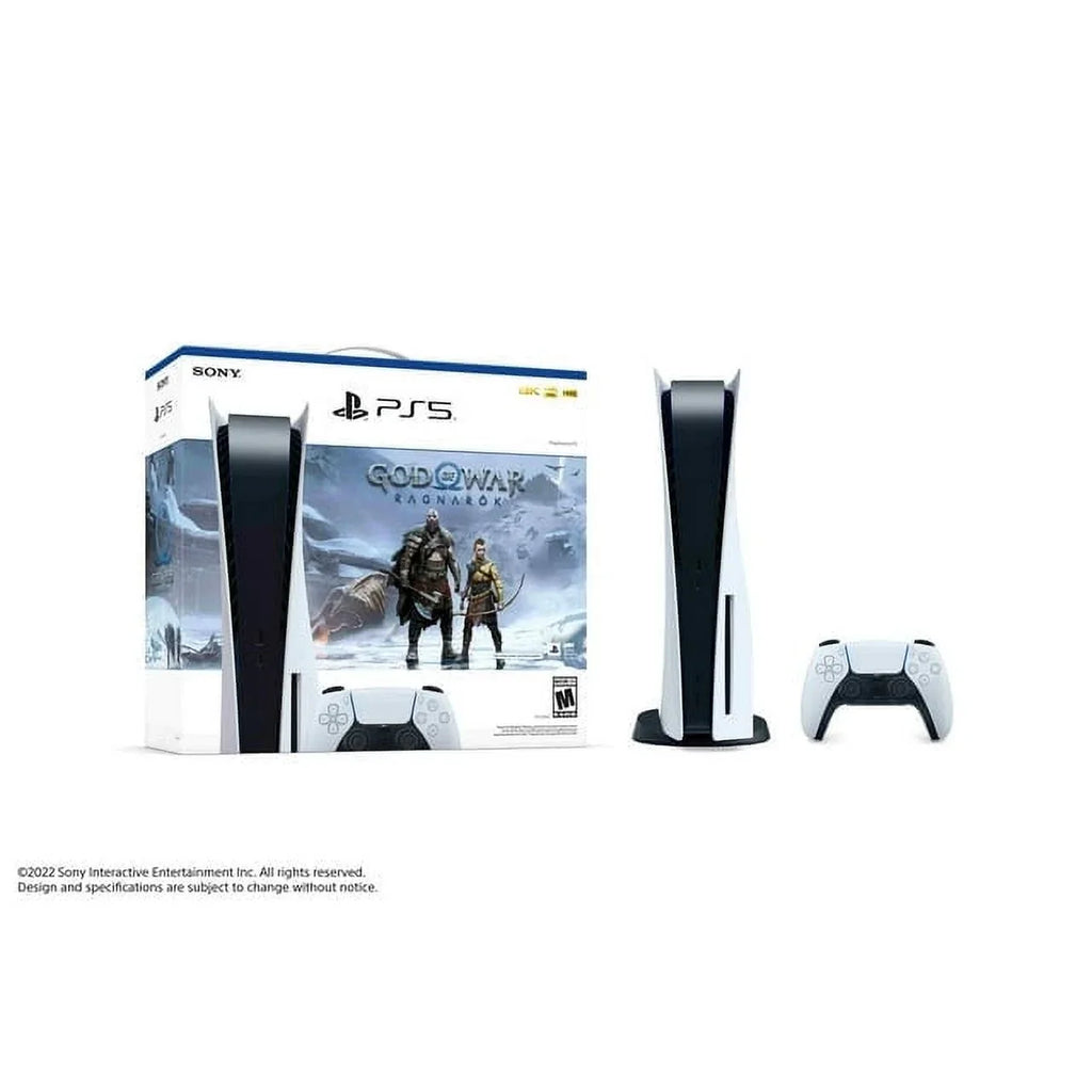 with God Morales Newest Ragnarök/ Marvel's Kit Accessory Version Disc In 10 of 1 Bundle Spider-Man: War 2023 / PlayStation_PS5 Gaming Miles Console