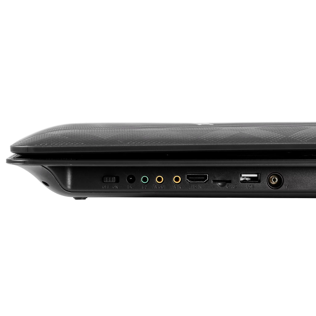 and DVD USB,SD,AV,HDMI Inch Trexonic with Inputs Swivel 14.1 Portable Player TFT-LCD Screen
