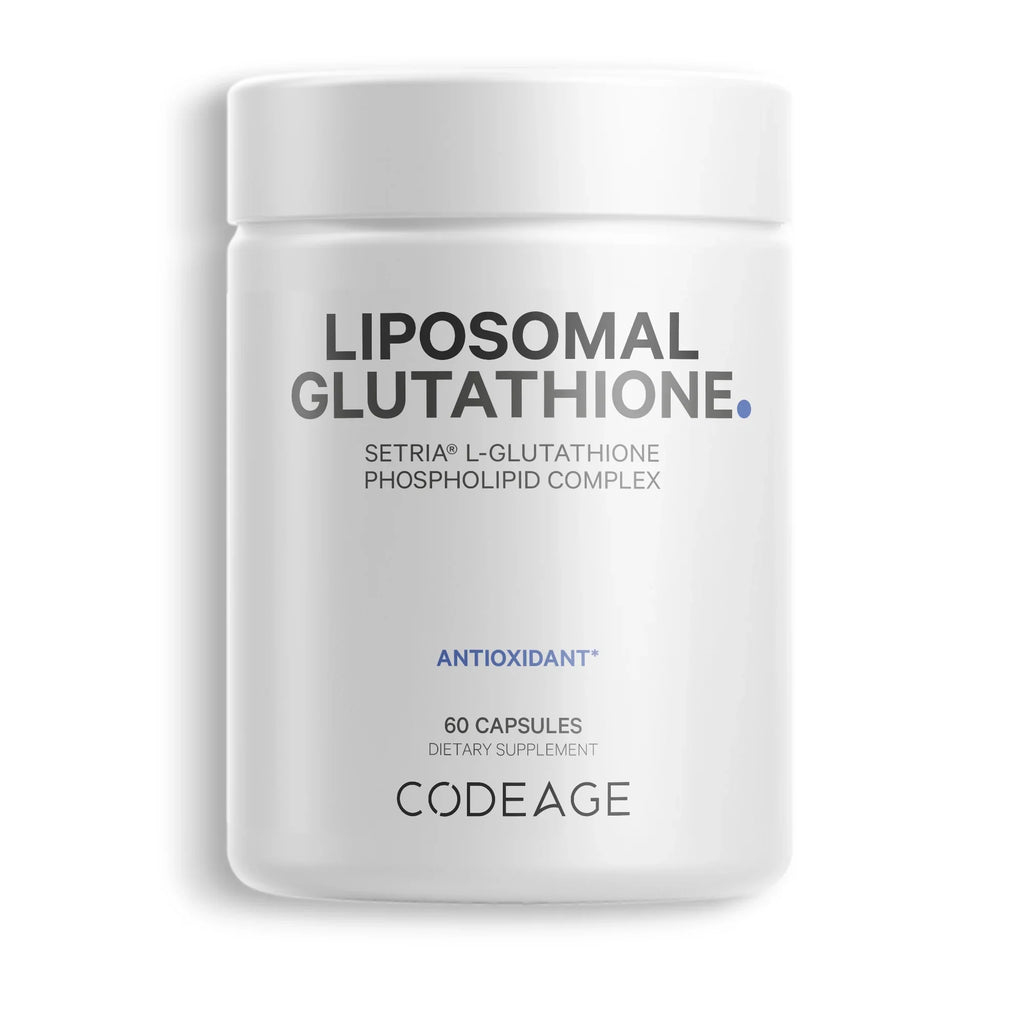Liposomal Phospholipid 60 Codeage L Vegan, Glutathione, ct Setria® Non-GMO, Capsules, Complex, Glutathione