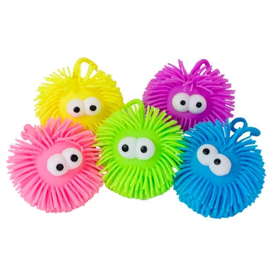 per Eye Puffer Ball Big - 12 pack Light Up