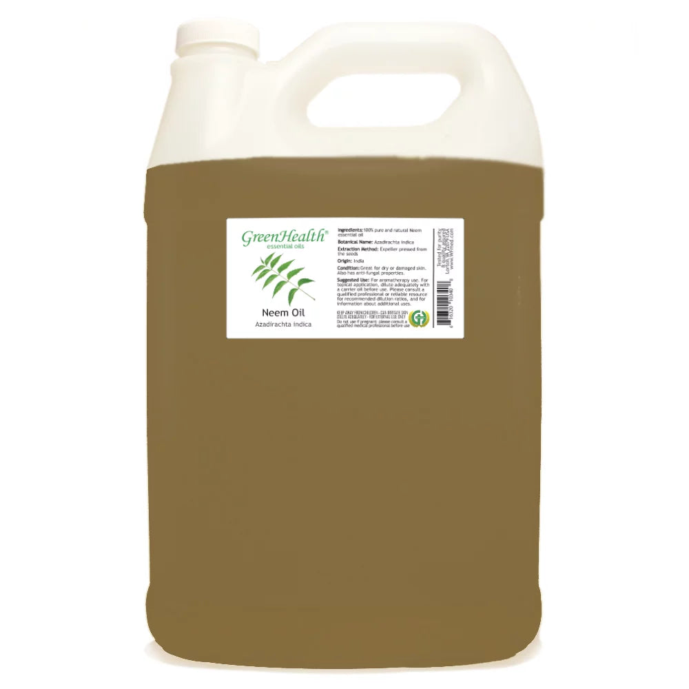 Pure, - Neem 100% Gallon 1 - uncut GreenHealth Oil