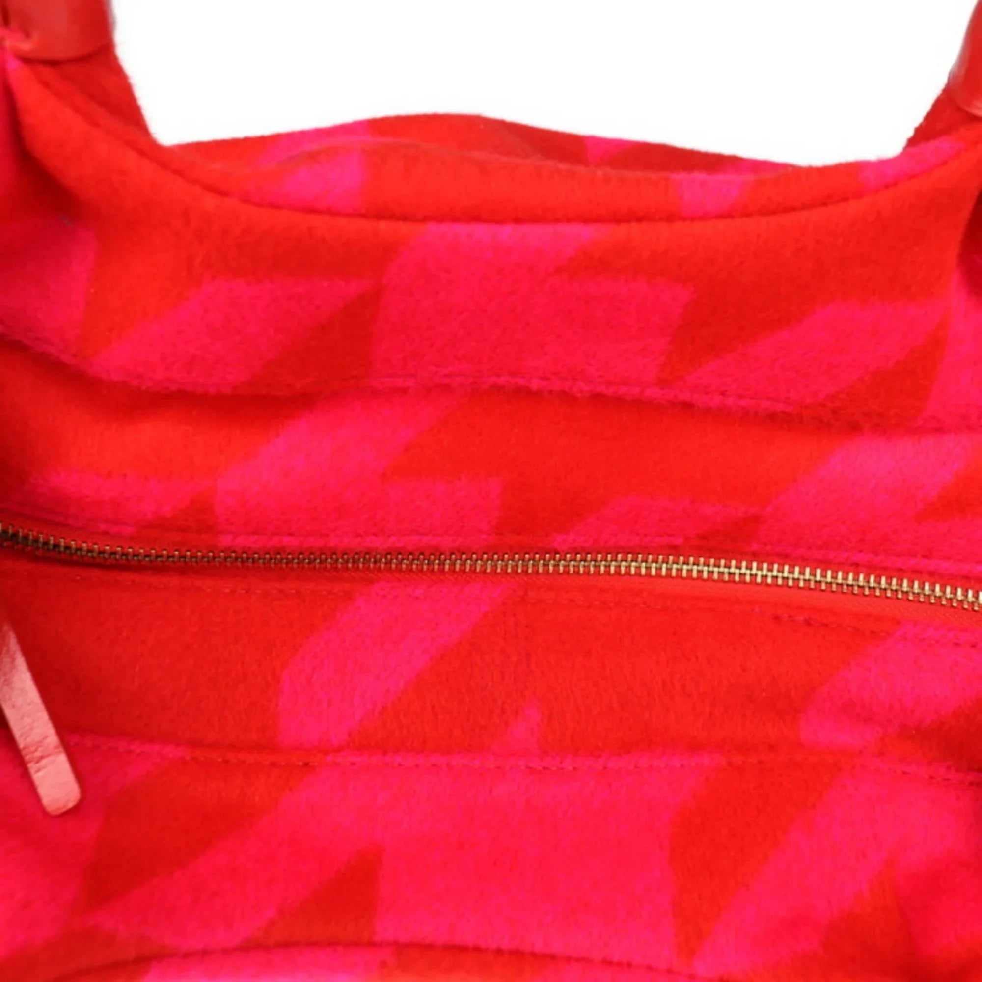 red Pre-Owned Spade handbag tote felt pink leather Kate bag spade (Good)