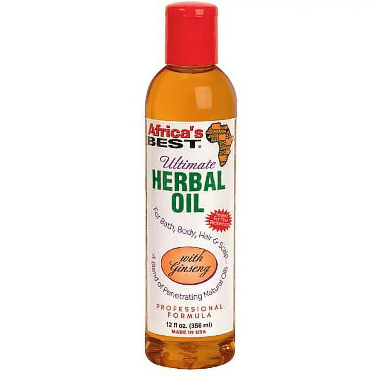 Ginseng (Pack with Best Herbal of Ultimate Africa's oz Oil 12 3)