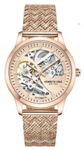 Steel Skeleton Watch Automatic Cole Women's Kenneth Stainless KCWLL2235702