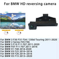 CCD F31 X1 Series Camera F07 X3 F11 Parking Night Vision F10 Reverse AHD 1080P X5 View Car Backup Rear For F30 F34 3 BMW
