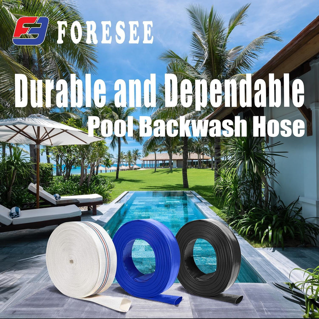 '- Backwash for industrial use PVC Pool commercial Ideal Hose and Lay-Flat