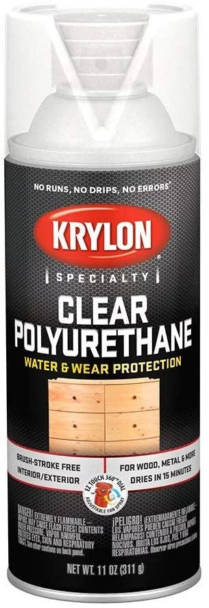 Finish, K07006007 Polyurethane Clear Ounce 11 Krylon Gloss