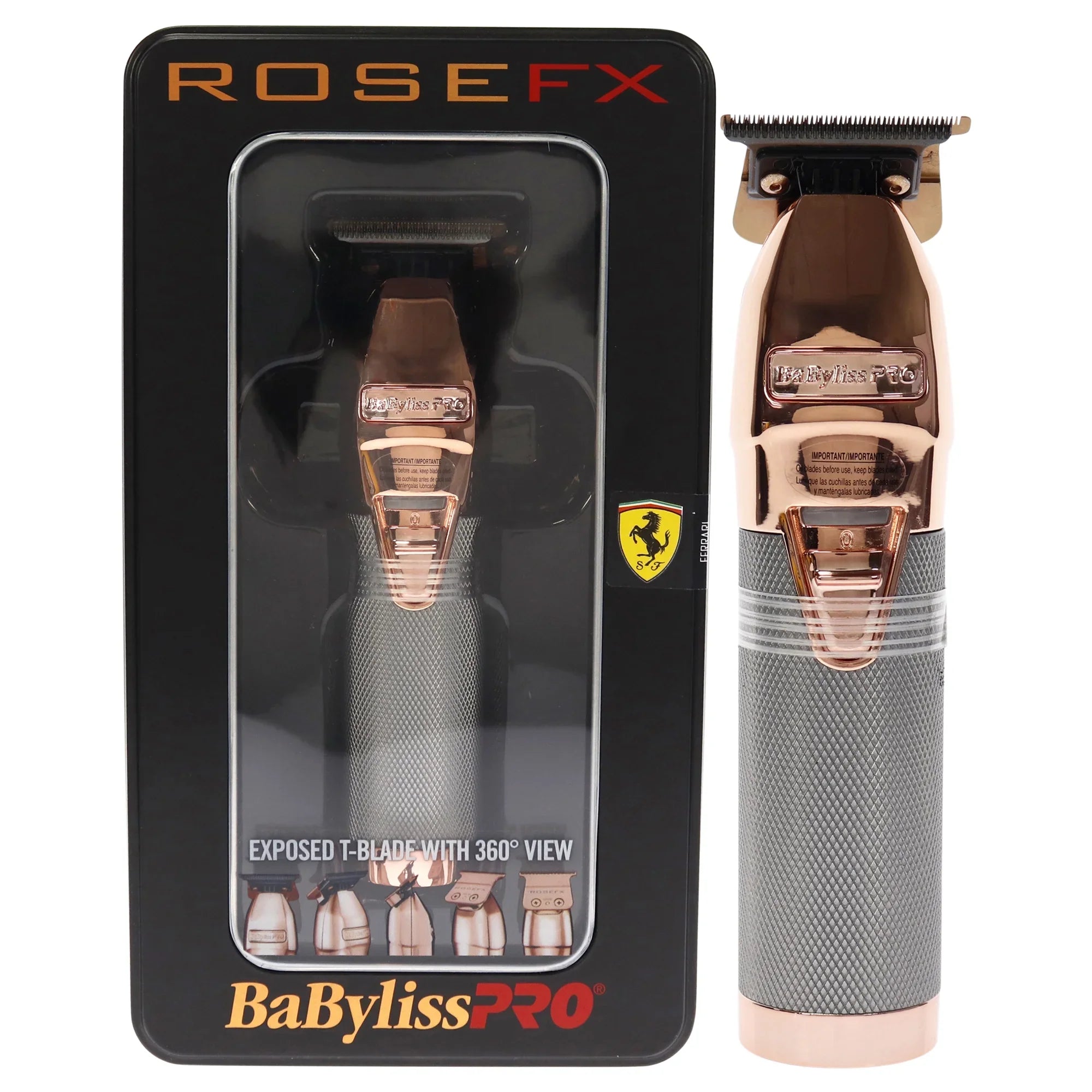 BaBylisSPro Trimmer Skeleton Cordless Rose Gold