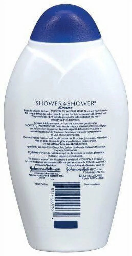 TO Sport Powder Pack oz SHOWER 8 6 Body of SHOWER