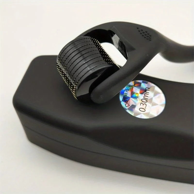 Derma Look Matt Aging! - 540 Skin of Black the a Reduce with Roller Rejuvenate Titanium Your