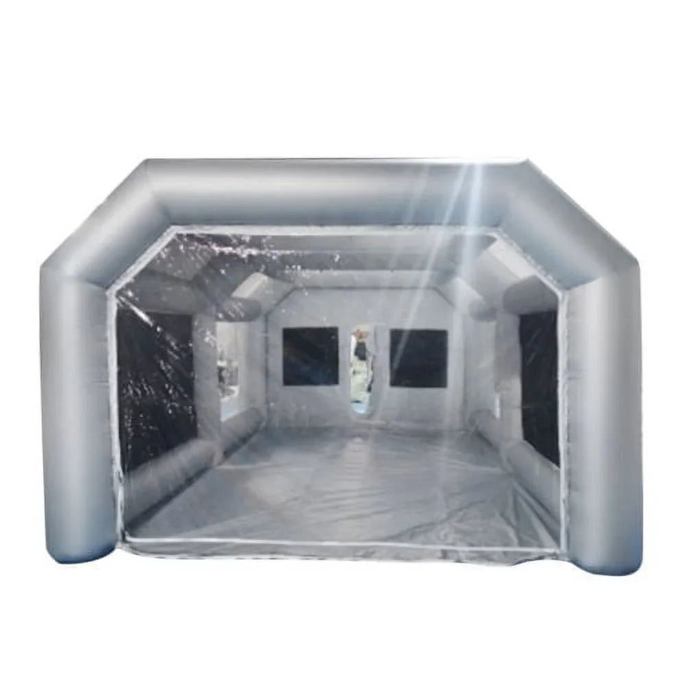 Paint 28x15x10FT Tent Portable Cabin Filter Booth Car Air Inflatable Spray