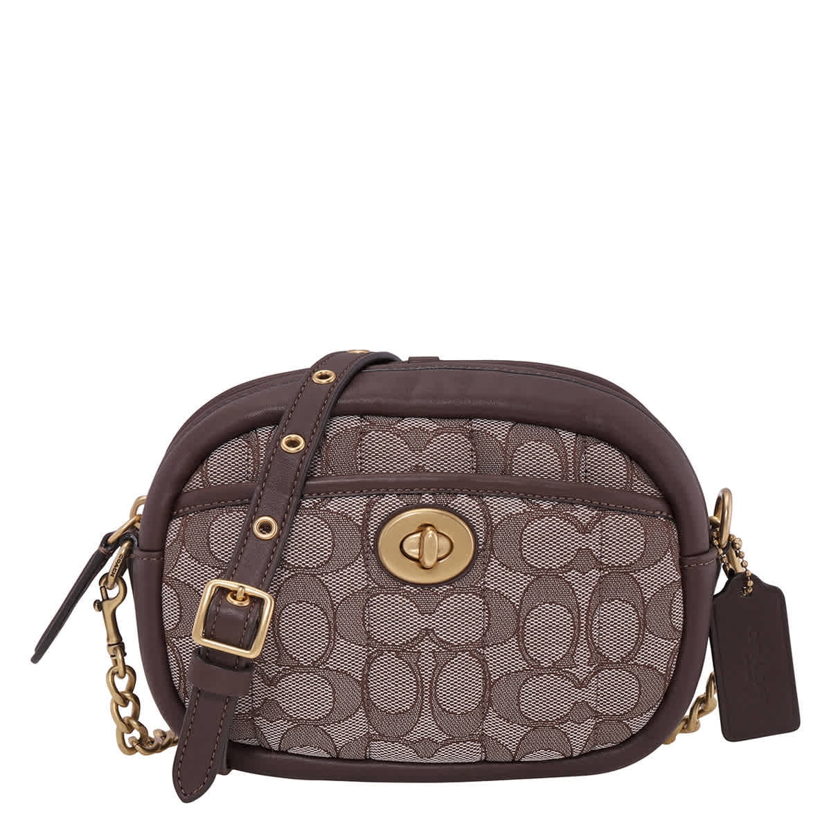 Signature Jacquard Camera Bag Small Coach