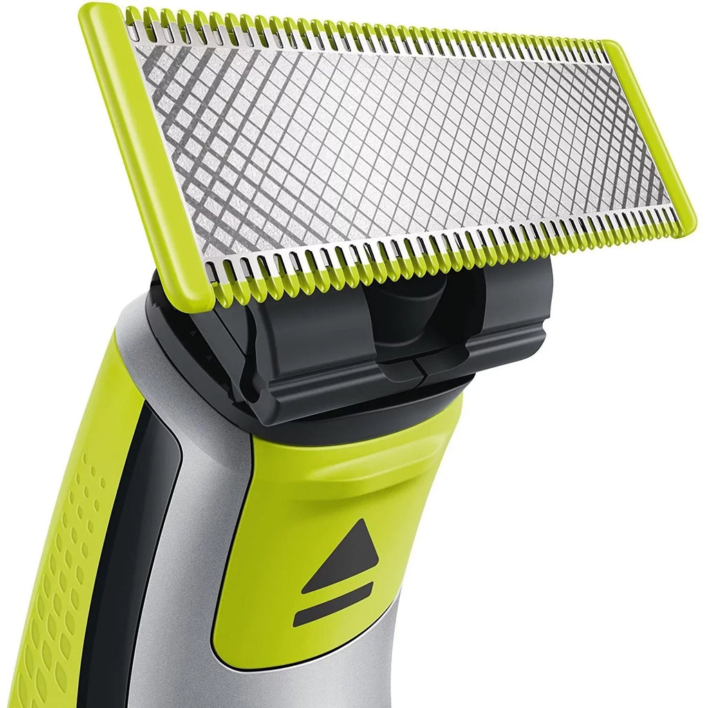 Cordless Rechargeable Electric Battery, Trimmer, Green Body Face - and