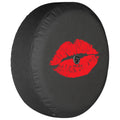Tire Red Soft Jeep back-up Hot JL 33" Cover for (2018-2020) JL (w/ - Wrangler camera) - Boomerang Lips - Rubicon -