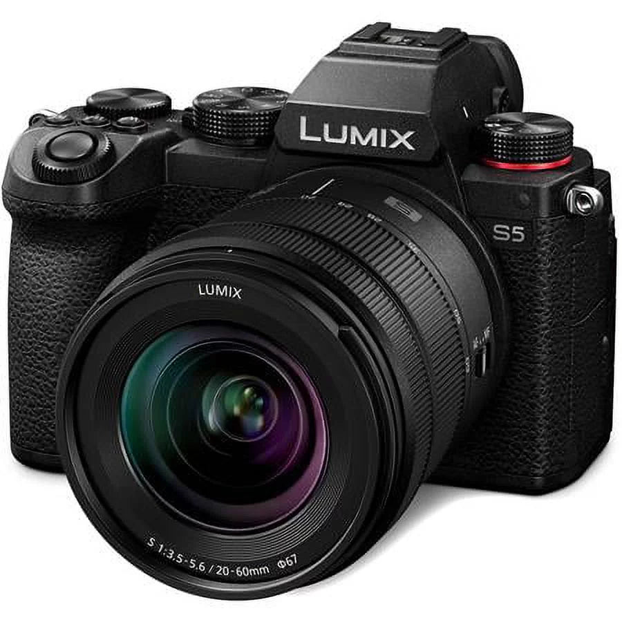 LUMIX S f/ and Lumix Mirrorless Lens S 20-60mm DC-S5 1.8 with f/3.5-5.6 85mm L-Mount Camera Lumix