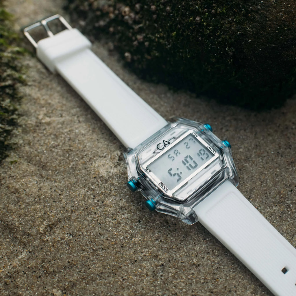 Venice Clear Digital California White Beach Watch Co.