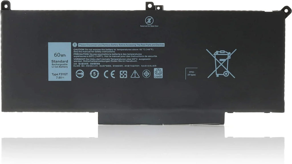 7480 p73g002 Dell Latitude F3YGT y 14 7490 12 7380 7000 60wh New p29s002 / 7000 for 7280 7390 Laptop 7000 7290/13
